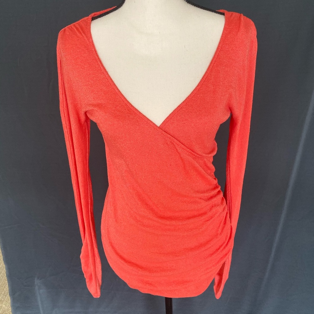Michael stars maternity wrap/surplice top